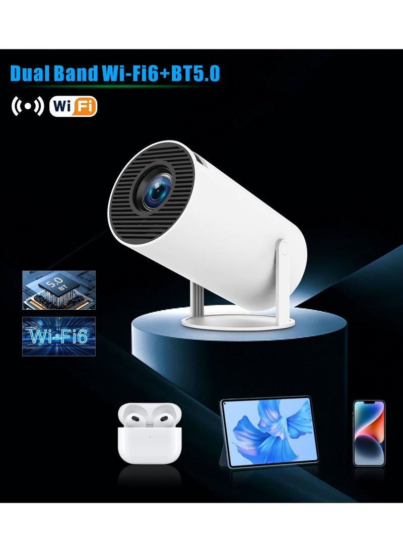 HY 300 Portable Projector Pocket 5G WIFI Android11.0 Support 130 Inches Home Theater Full HD 1080P for Indoor Outdoor Home Birthday Gift Compatible with TV Stick/HDMI/USB/PS5/iOS/PS4 - pzsku/ZDBC883F461FAE019CB1EZ/45/_/1731394714/1f814174-3828-4c5c-900e-5aa31d939f9f