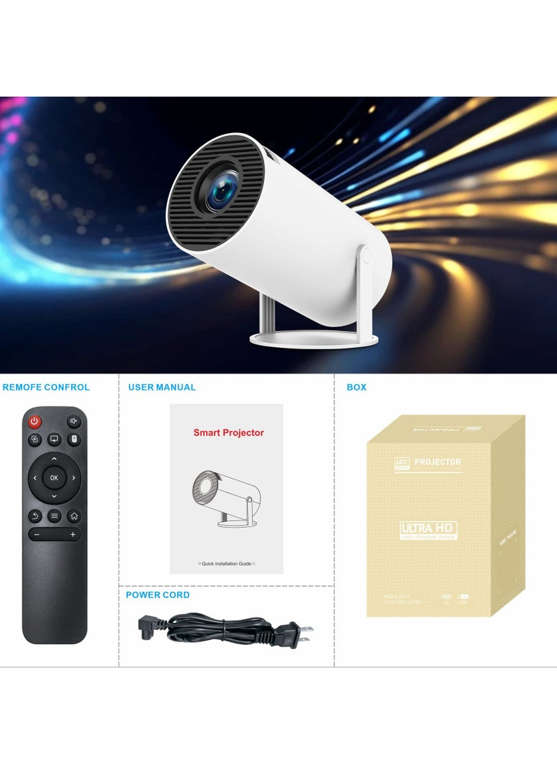 HY 300 Portable Projector Pocket 5G WIFI Android11.0 Support 130 Inches Home Theater Full HD 1080P for Indoor Outdoor Home Birthday Gift Compatible with TV Stick/HDMI/USB/PS5/iOS/PS4 - pzsku/ZDBC883F461FAE019CB1EZ/45/_/1731394723/5247915b-53b6-48dc-b69f-0c9febc54bea