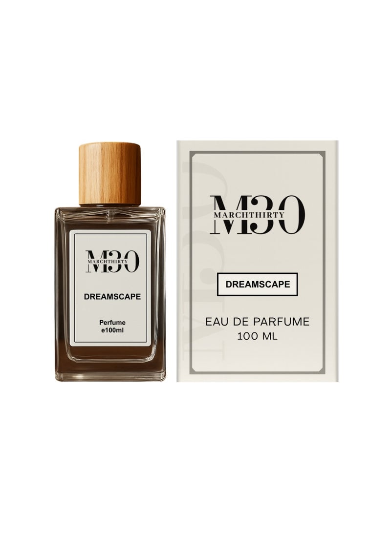March Thirty Dreamscape Eau de Parfum 100ml – Powdery Coconut Amber Tonka Long-Lasting Perfume - Image 2