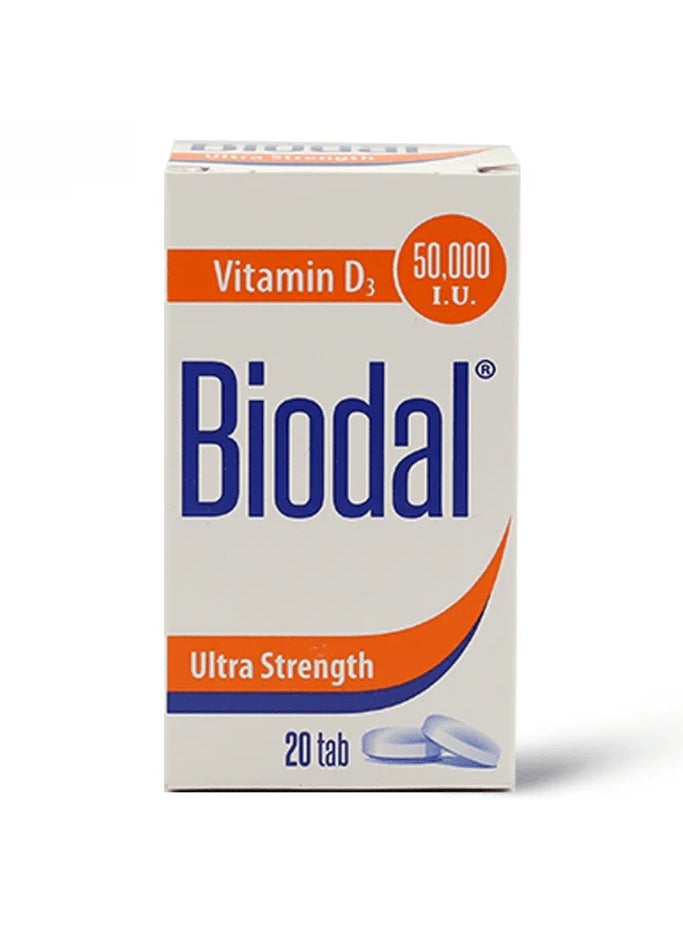 Biodal 50,000 IU 20 tablets - pzsku/ZDBC8AB0A85F4F9CB0789Z/45/_/1715634396/e00858ca-4300-4182-b88d-550fd1d06c78