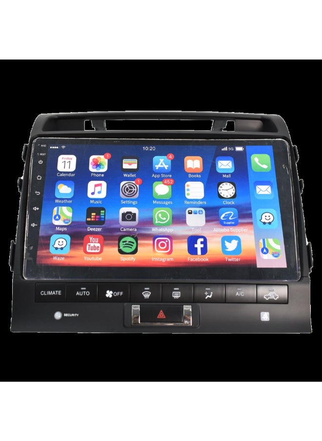X-All Land Cruiser 2010-2014 Android Screen + Decor + 4Gb Ram + 32Gb Memory + Apple Carplay  - Image 1