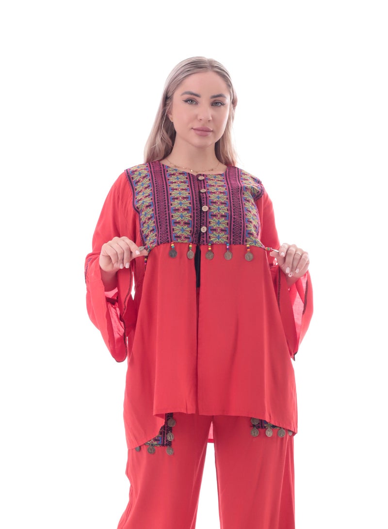 BEBO Women's embroidery pants set  - Image 1