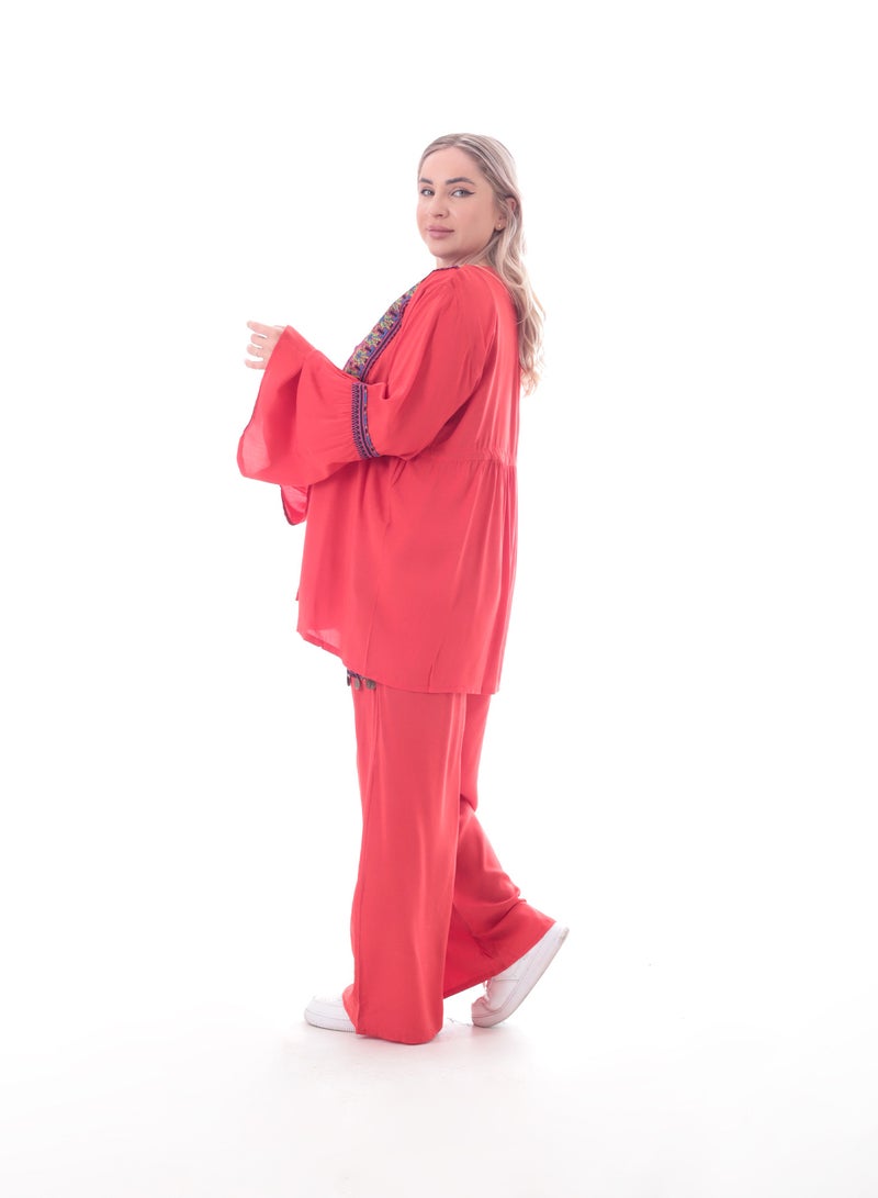 BEBO Women's embroidery pants set  - Image 2