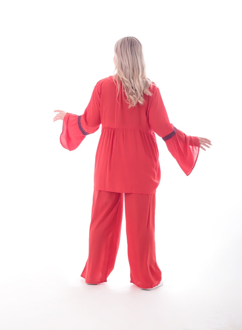 BEBO Women's embroidery pants set  - Image 3