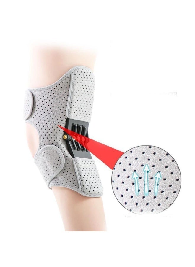 Bukela Knee Assistive Device, Knee Booster, Knee Booster Brace Joint Support Spring Stabilizer, for Climbing and Squatting - Image 4