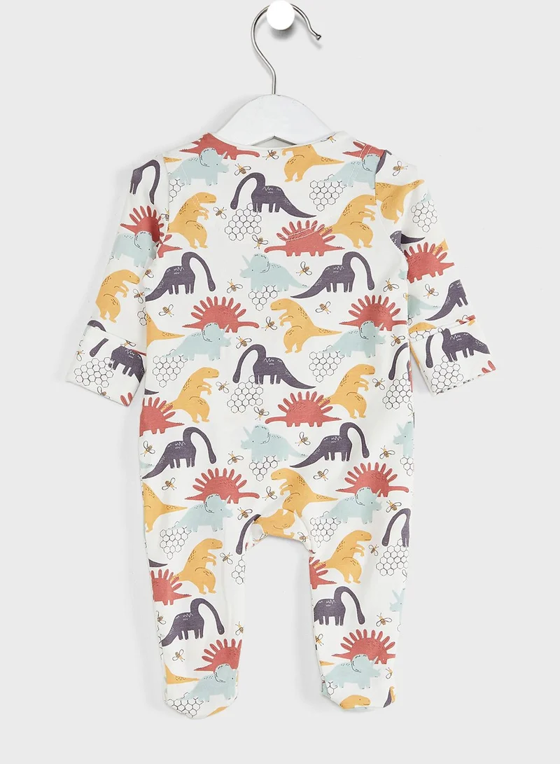 Cotton On Infant Dino Hive Print Romper