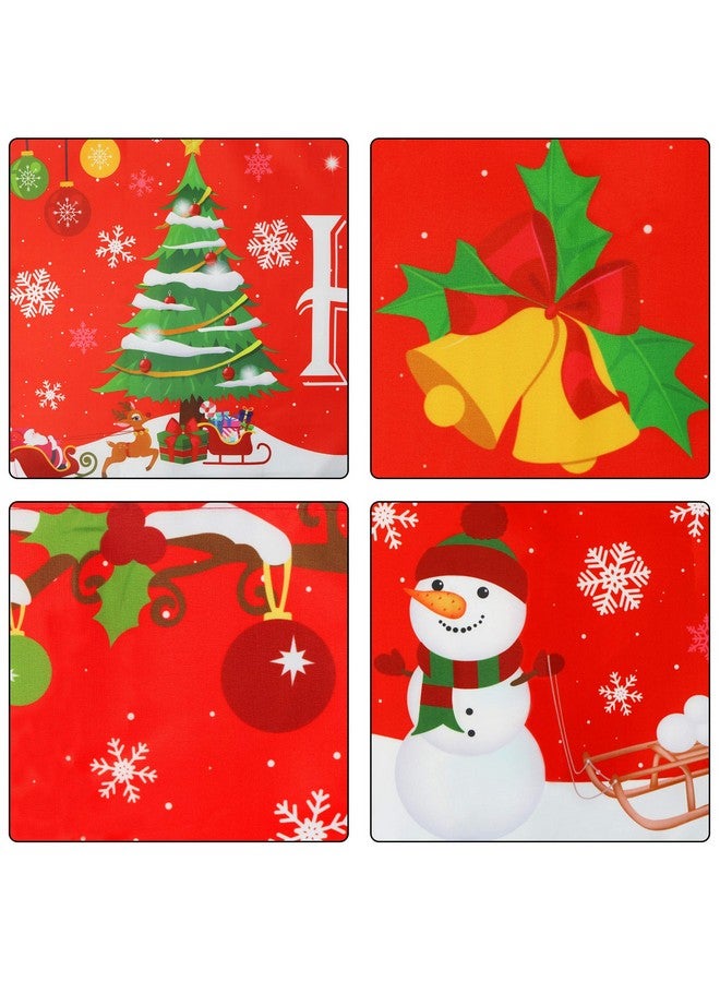 Partyprops Large Happy Holidays Banner Outdoor | Red Christmas Banner Decorations | Xmas Party Supplies Outdoor & Indoor Decor (8.2 x 1.5 FT) - Image 4