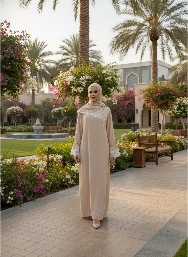لامورا فستان صلاة إسلامي للنساء | عباءة، زي حجاب من قطعة واحدة، جلابية - Image 5