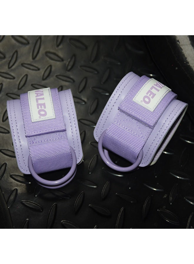 Valeo Fitness Ankle Cuffs with Adjustable Resistance Bands Set Comfortable Design for Effective Leg and Glute Strengthening Workouts - Image 4