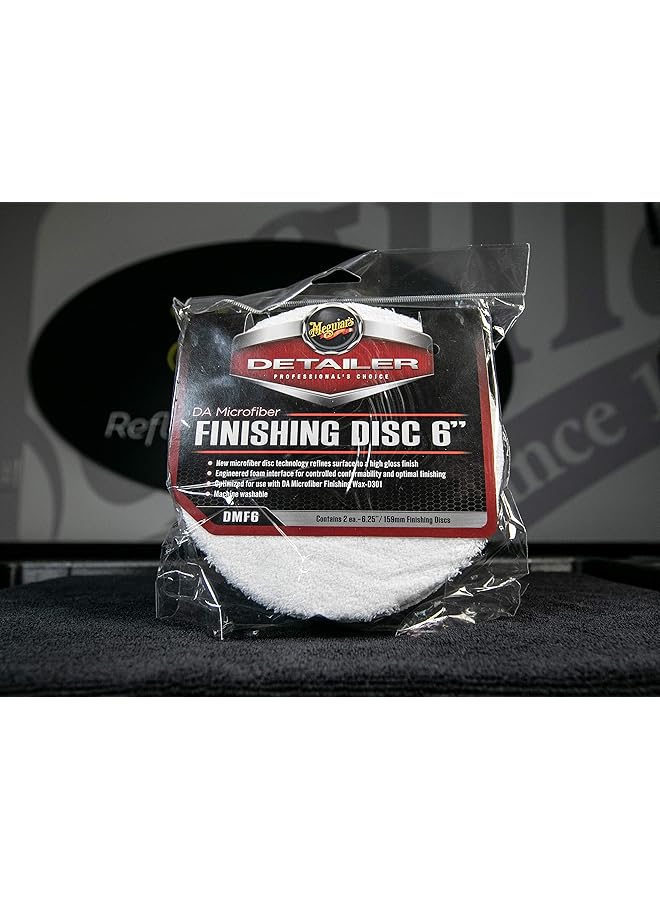 Meguiar's Da Microfiber Finishing Disc, 6-Inch, 2-Pack - Image 3