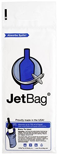JetBag Jet Bag Bold - The Original ABSORBENT Wine Bottle Travel Protector Bags - Resusable Bottle Bags (3 Pack) MADE IN THE USA - Image 3