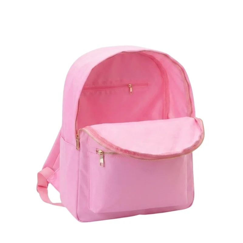 The Happy Tribe  Personalised Backpack, Baby Pink  | Best Price UAE