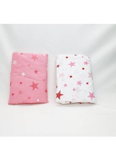 Tiny Plans Elastic Fitted Baby Sheet 2 Pack  - Image 3