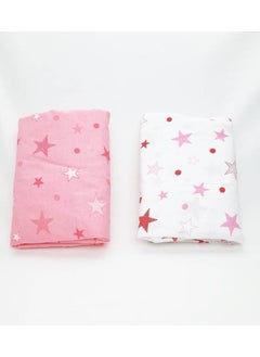 Tiny Plans Elastic Fitted Baby Sheet 2 Pack  - Image 5