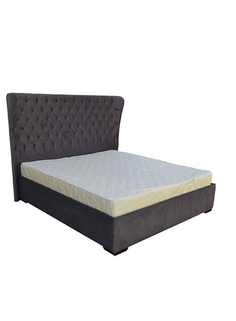 R2R FURNITURE R2R Curved Tufted Design Queen Size 160X200