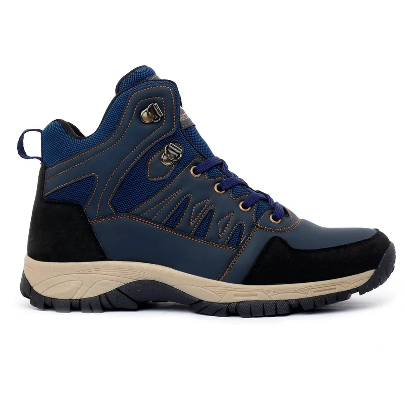 Bacca Bucci Blue Hunter 6 inch Outdoor Hiking Boots for Men | Best Price UAE