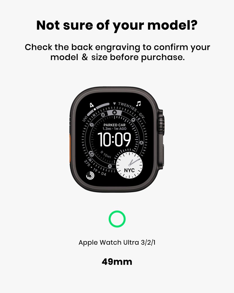 amBand Rugged Case with Band for Apple Watch Ultra 3/2/1 49mm, M3 Military Grade Shockproof Cover, Includes Screen Protector Kit, Tactical Band for Men - Compatible with iWatch Ultra, Black Gold - Image 2