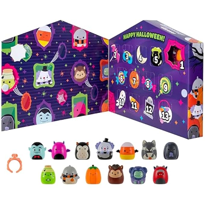 Squish-a-longs Halloween Countdown Calendar Includes 13 Mini-Squish (Wave 3) - Image 1