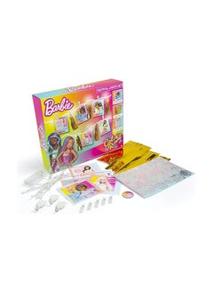 Barbie Doll Mattel Inc. Barbie Festival Lights Set – Barbie Colour Reveal Night Light Set Contains Fairy Lights With Pegs For Pictures, Stickers And Tassels  - Image 2