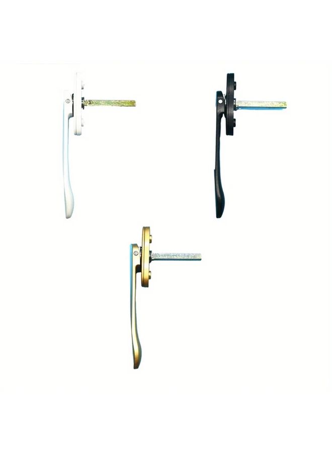 Golden Aluminum Alloy Broken Bridge Flat Opening Window Handle Folding Door Handle - Image 1