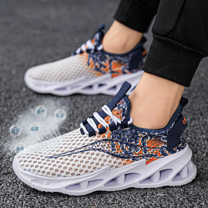 Summer Outer Wear Para Shoes Men'S Single-Layer Mesh Breathable Creek Tracing Hole Shoes Non-Slip Sports Wading Shoes For Lovers - Image 4
