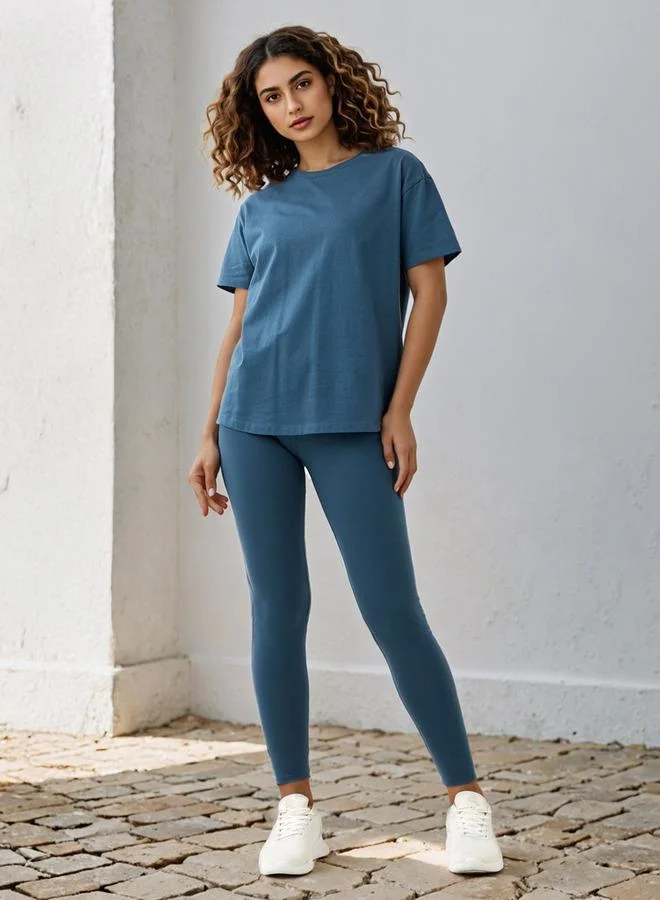 Kappa Kappa Logo Embroidered Relaxed Fit T-shirt