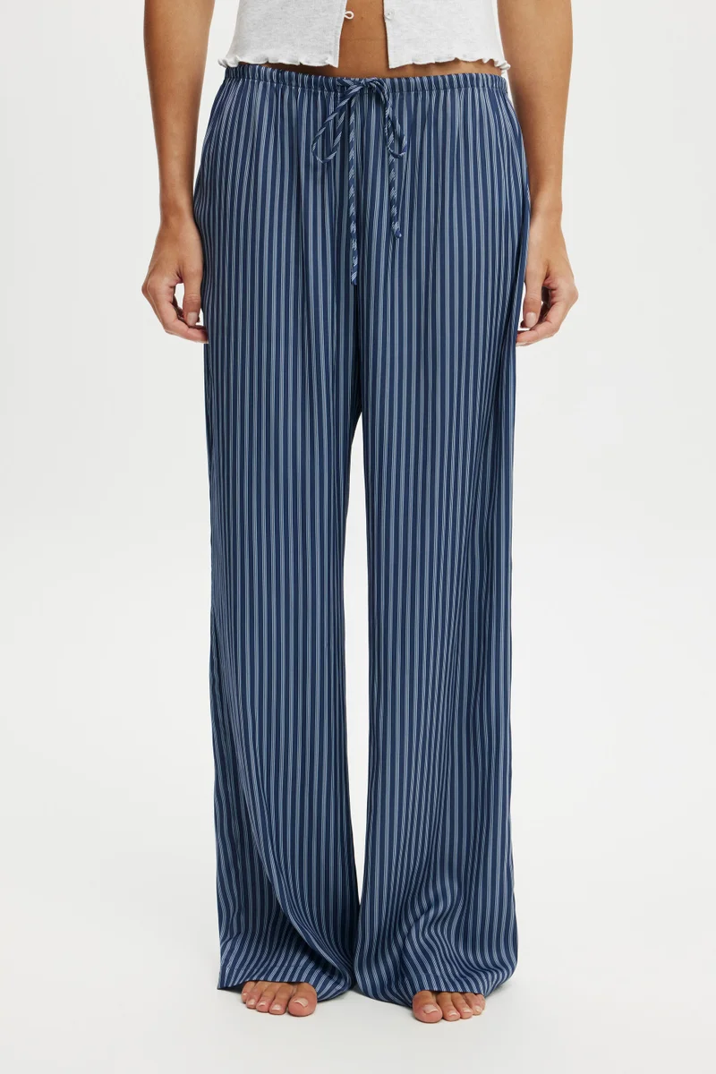 Cotton On  WASHED SATIN WIDE LEG PANT for Women | Best Price UAE