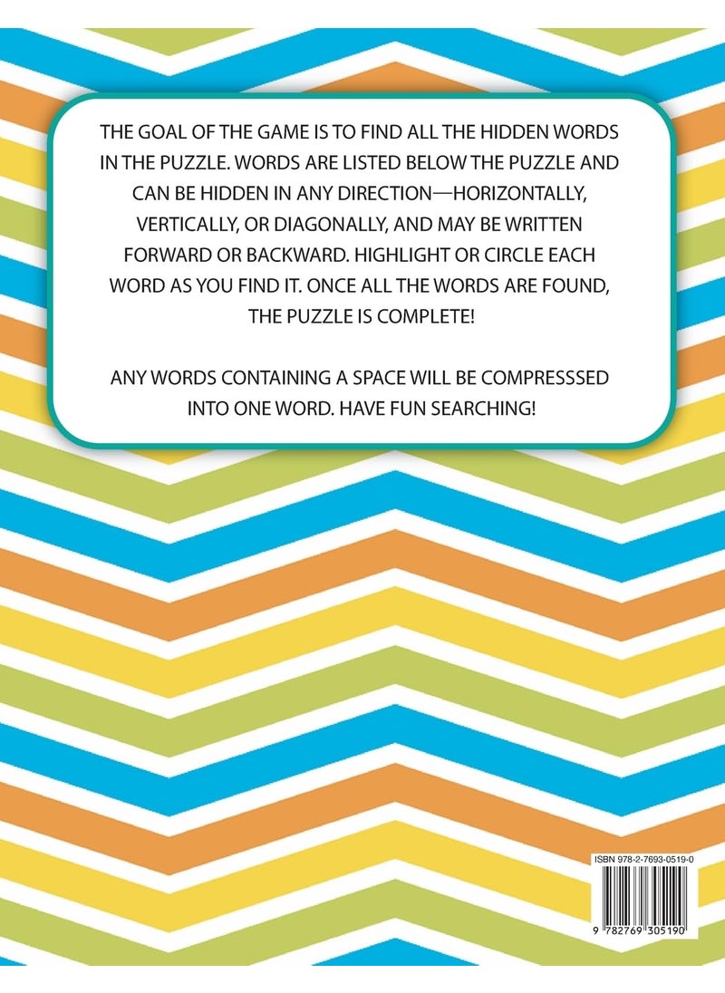 Nostalgic Word Search Book for Adults and Seniors: Word Search Books for Adults 450 Word Puzzles for Adults and Seniors, Large Print Word Find Book  - Image 2