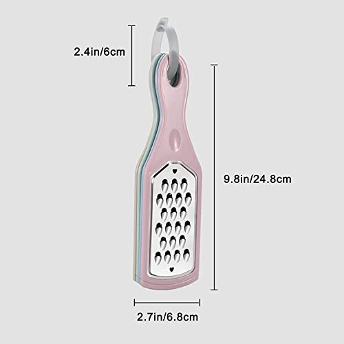 Trifecta Kitchen Hand Held Grater Peeler and Slicer - 4 Pieces Multi Purpose Stainless Steel with Hanging Hole for Vegetable, Fruit, Nutmeg Nuts Lemon Zester Ginger Garlic Grater Kitchen Shredder - Image 4