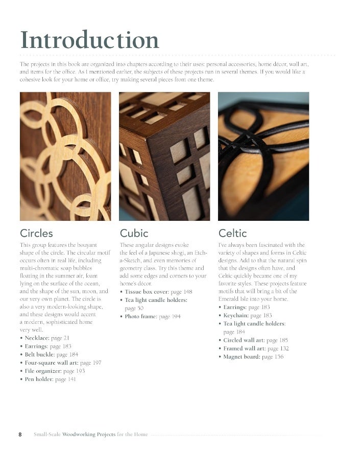 Small-Scale Woodworking Projects for the Home: 44 Easy-To-Make Wood Projects, Frames, Wall Art, L  - Image 3