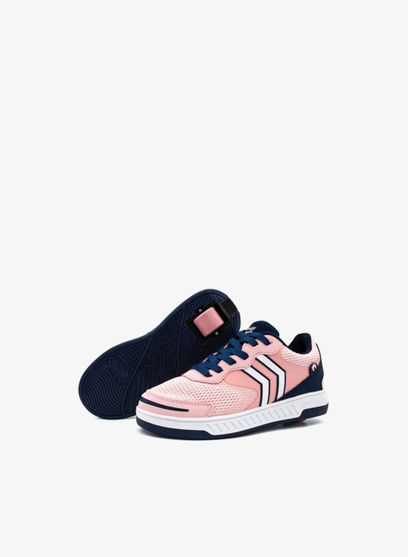 BREEZYROLLERS BREEZY ROLLERS shoes with wheels for children, Roller skates sneakers kids, From children's street shoes to roller skates in a few seconds, Patented click system, Trainers with wheels for girls & boys - Image 1