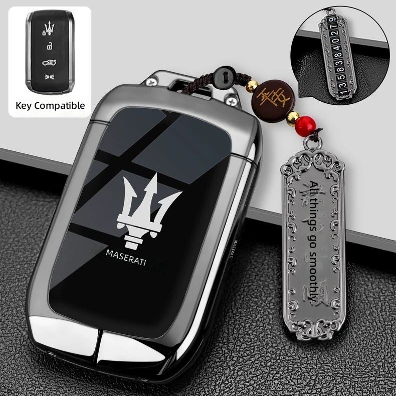 Maserati Key Case for Ghibli, Quattroporte, Levante, and other models - Premium Car Accessory - Image 1