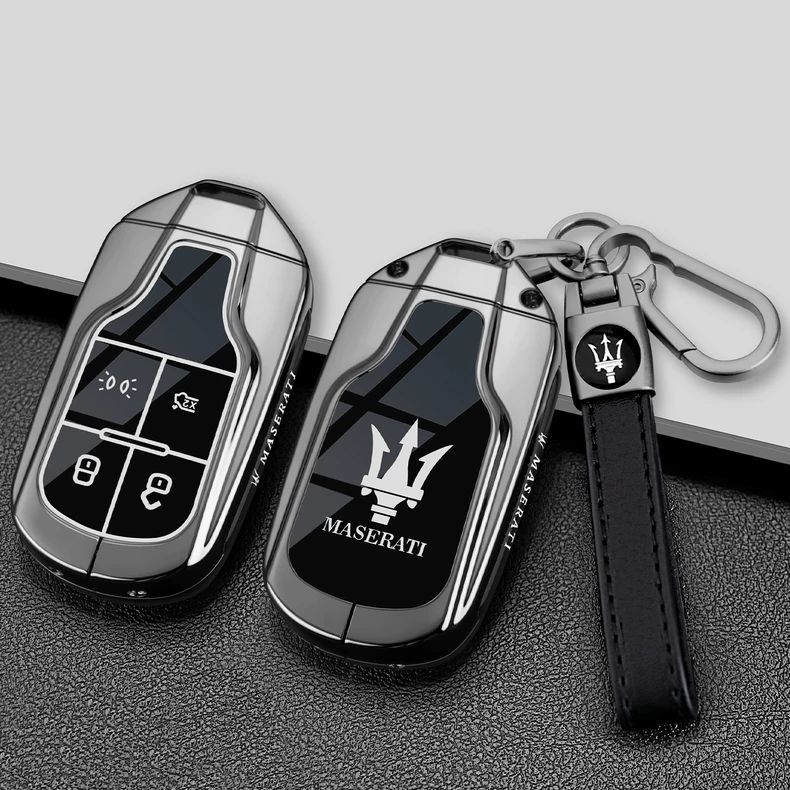 Maserati Key Case for Ghibli, Quattroporte, Levante, and other models - Premium Car Accessory - Image 2