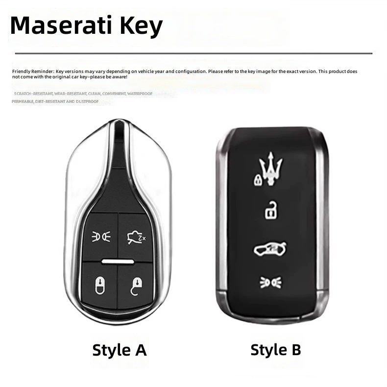 Maserati Key Case for Ghibli, Quattroporte, Levante, and other models - Premium Car Accessory - Image 3