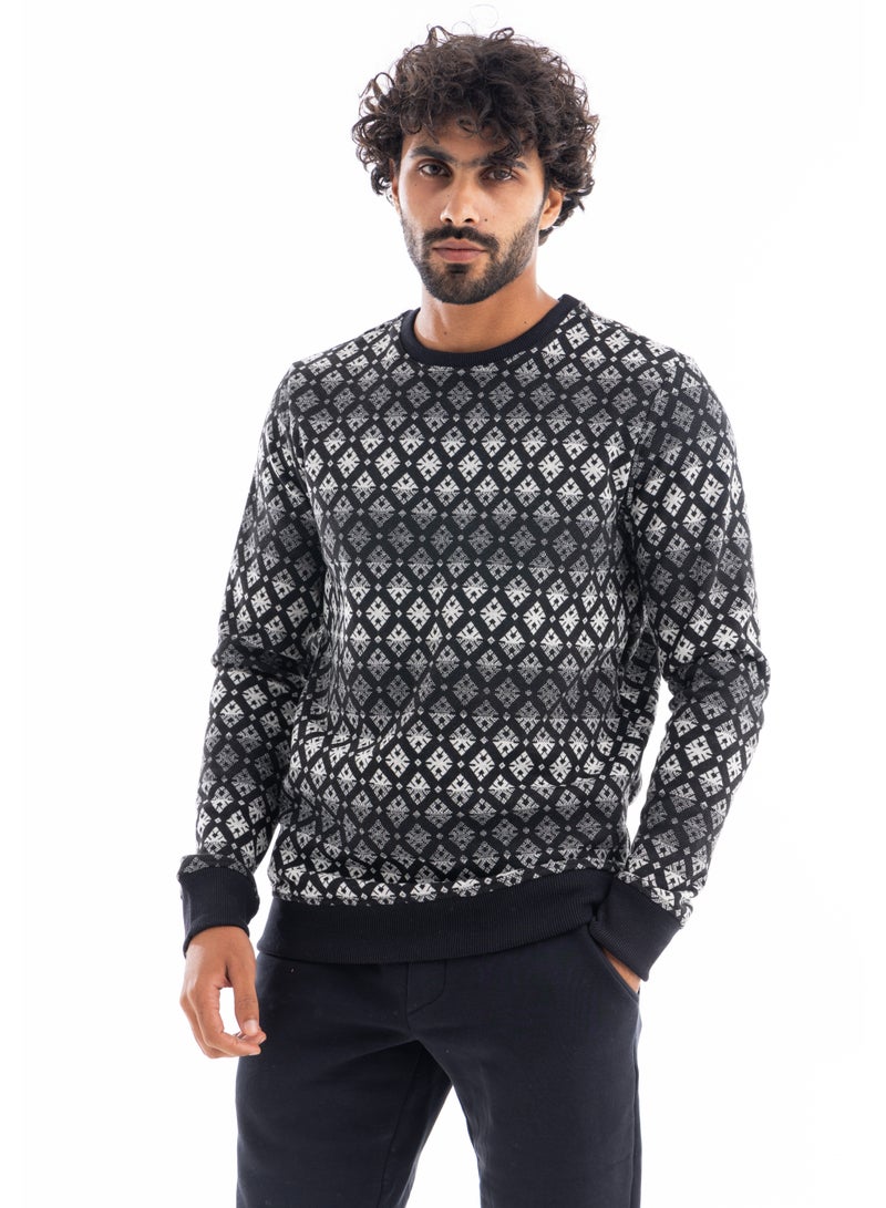 REDCOTTON Red Cotton- men Winter Pajamas with Pant  - Image 3