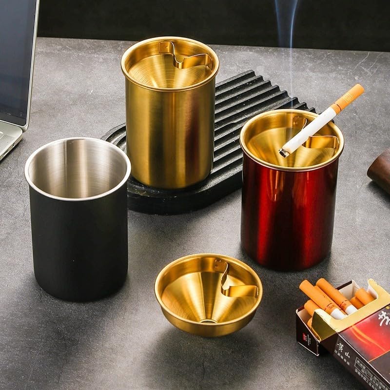 Detachable LED Car Ashtray Easy Clean Portable Travel Size Normal Color E - Image 5