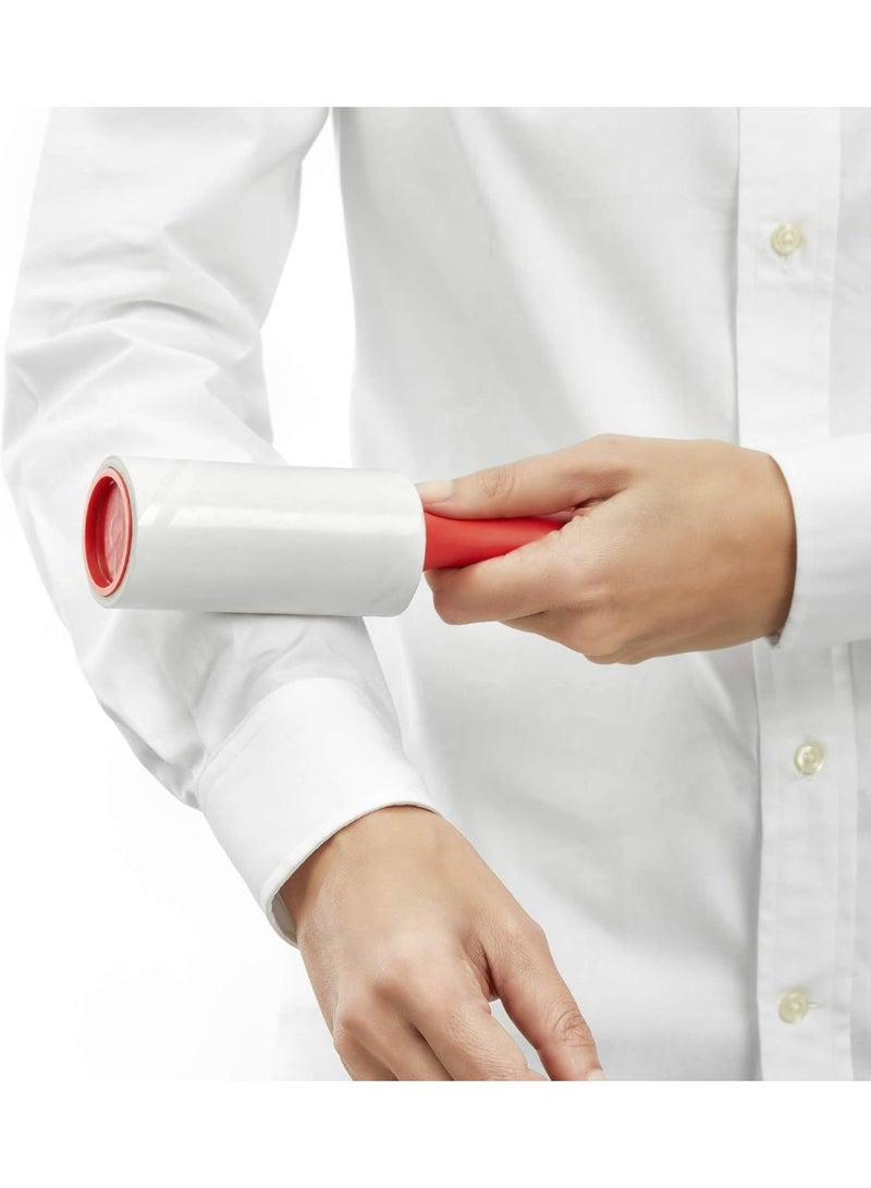 Rayen Lint Remover Roller – Red, Efficient for Removing Hair and Dust from Clothes - Image 4