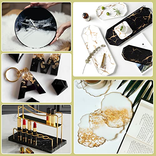 HTVRONT معجون صبغة الراتنج الأبيض HTVRONT - 1.76 أونصة / 50 مل تركيز أعلى وسهل الخلط صبغة إيبوكسي بيضاء لتلوين الراتنج، تأثيرات الأمواج البحرية والماء - Image 2