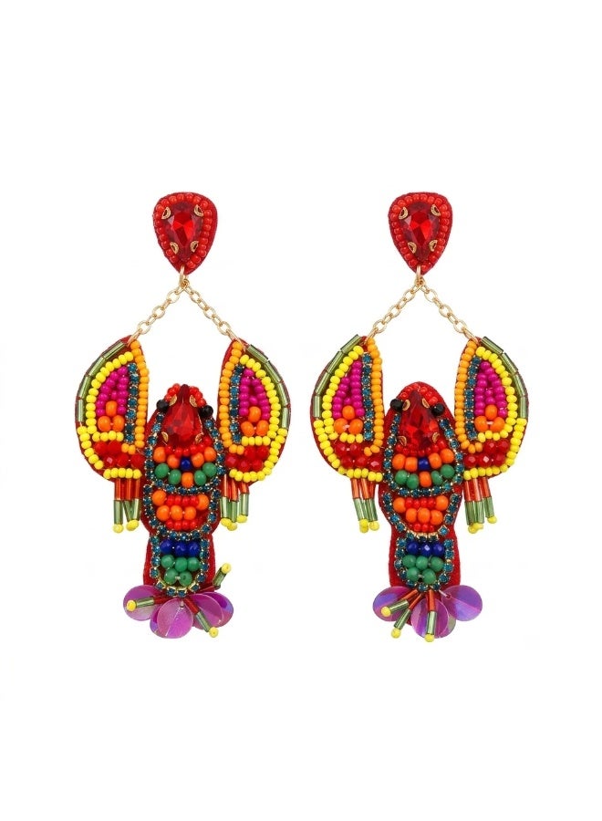 Urban Jewel Statement Lobster Earrings🦞 - Image 1