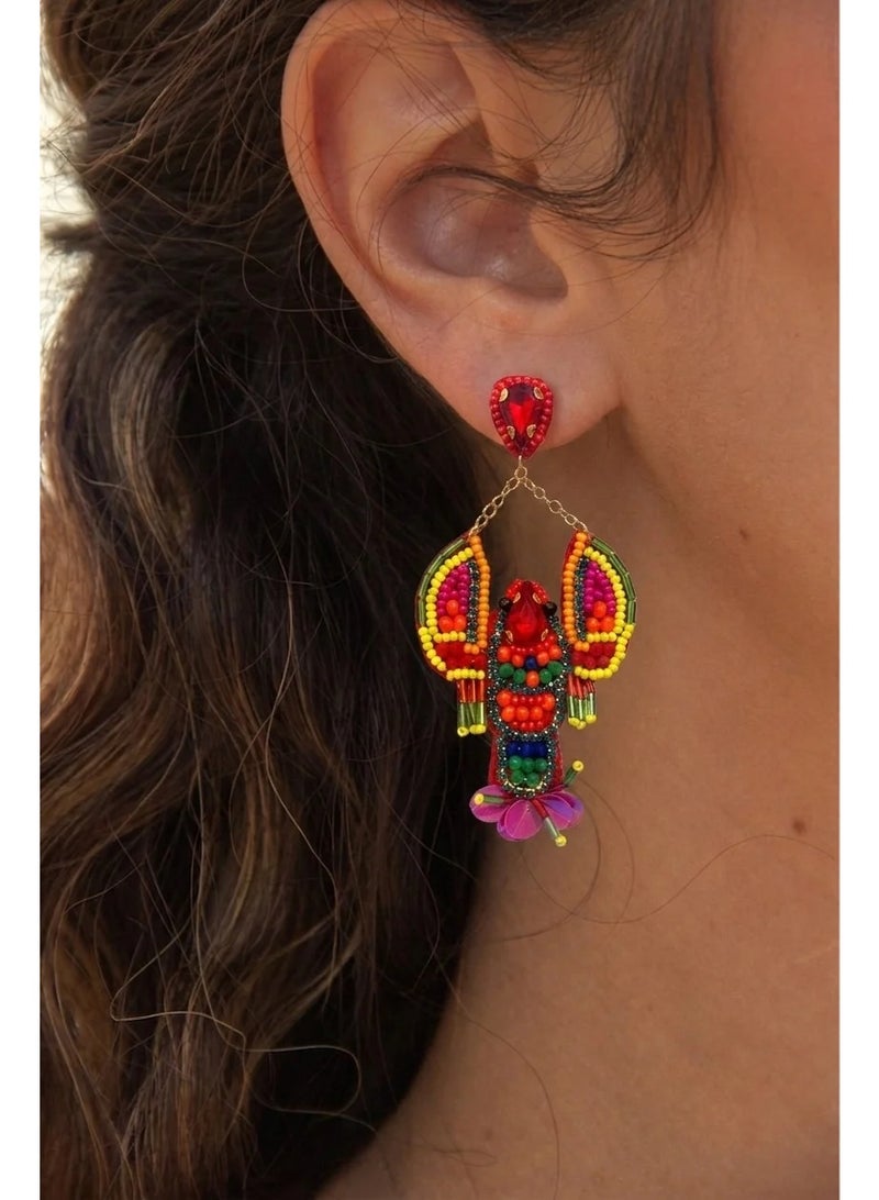 Urban Jewel Statement Lobster Earrings🦞 - Image 2