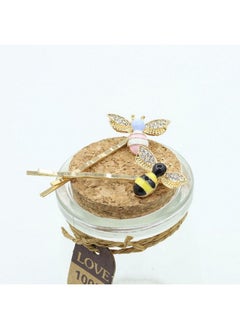 FOMIYES FOMIYES Bee Hairpin Bee Barrettes Metal Hairpin Animal Hair Clips Bobby Pin Cute Side Clip Hair Pin for Women Girls  - Image 3
