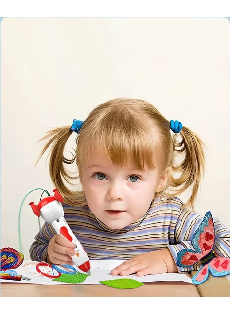 3D Printing Pen for Kids – Space Theme Rocket Design | Creative Drawing & DIY Modeling Tool - Image 3