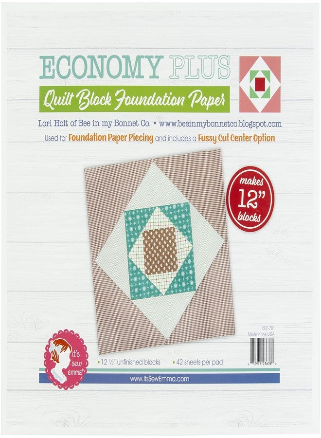 It's Sew Emma Foundation Paper ECO PL, 12" Economy Plus from Lori Holt - Image 1