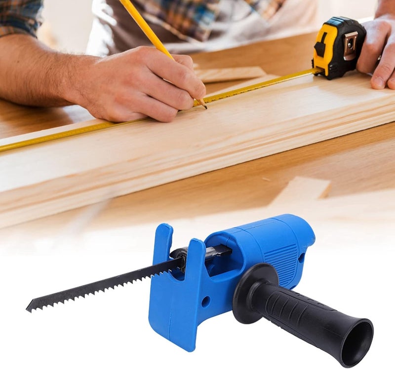 Sunisfa Portable Reciprocating Saw Kit, Universal Electric Drill Attachment for Wood Cutting Metal Cutting, Easy to Install and Disassemble - Image 5