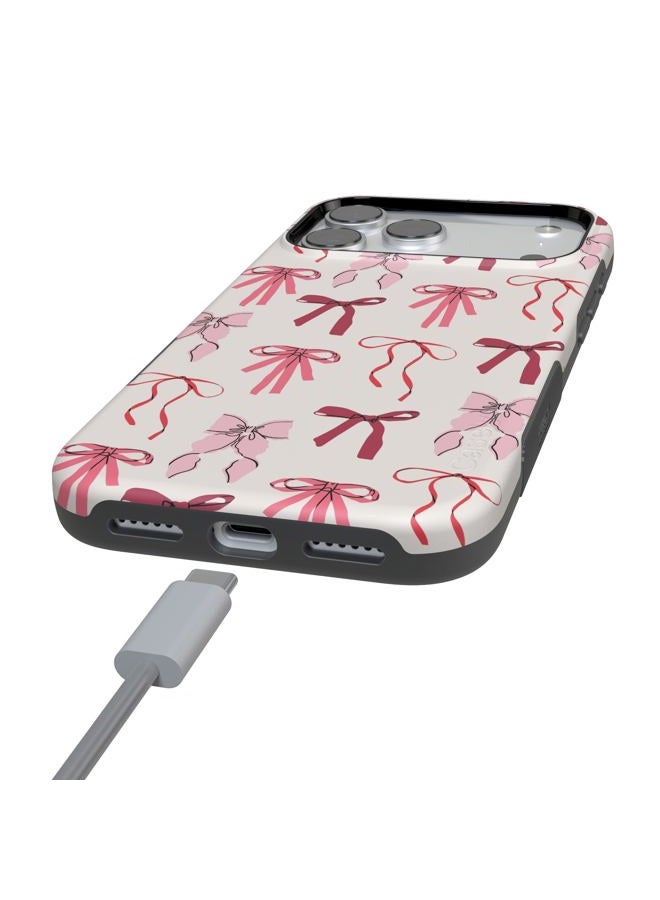 Casely iPhone 17 Pro Max Case | Lover Girlie | Pink Bows | Compatible with MagSafe | Bold Protective Design - Image 5