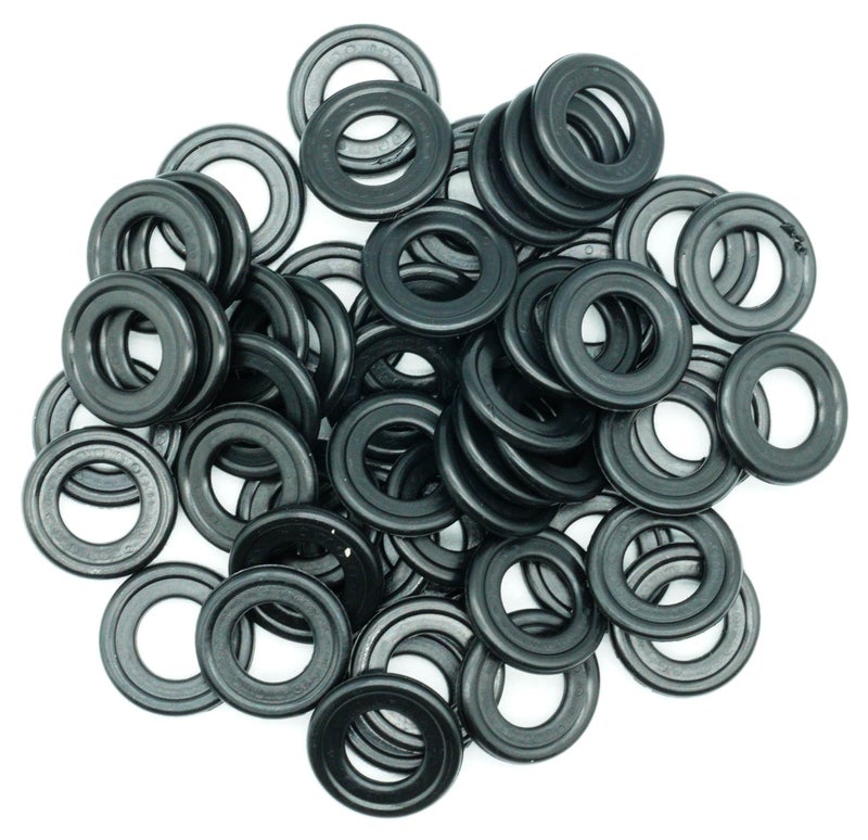 Dsnaduo 50 PCS Rubber Drain Plug Gasket, Fits M12 Replace 097-119, 66451, 097-836CD, GM 12616850, 3536966, 8-03536-966-0 (20Mm Od) (20.3x11.8mm) - Image 1