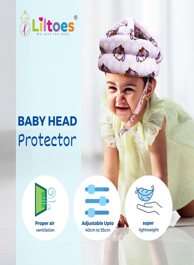 LILTOES Baby Head Protector for Safety of Kids 6M to 3 Years- Baby Safety Helmet with Proper Air Ventilation & Corner Guard Protection (Daisy Posey) - Image 5