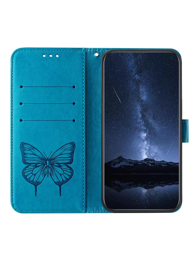 Zaboon Case For Infinix Hot 50 Pro+ 4G Embossed Butterfly Leather Phone Case - Image 3