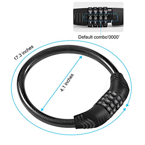 Rofio Refrigerator Lock, Upgraded 4 Digit Fridge Lock for French-door Refrigerators, Cabinet Locks, Easy to Set and Use - Image 2