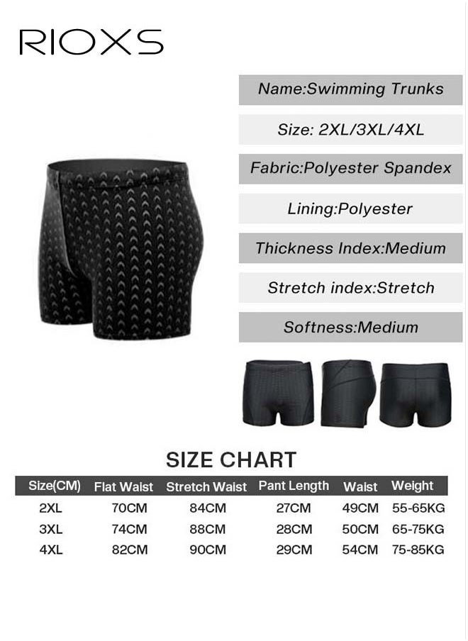 RIOXS Men's Swimwear Set with Quick-drying Swim Trunks, Adjustable Swimming Goggles, Swim Cap, Nose Clip, Ear Plugs and Storage Bag, Complete Durable Swimming Goggles Package, Swimming Essentials  - Image 5